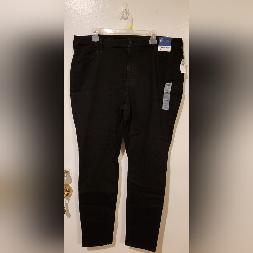 Old Navy Women's Classic Black Skinny Jeans
